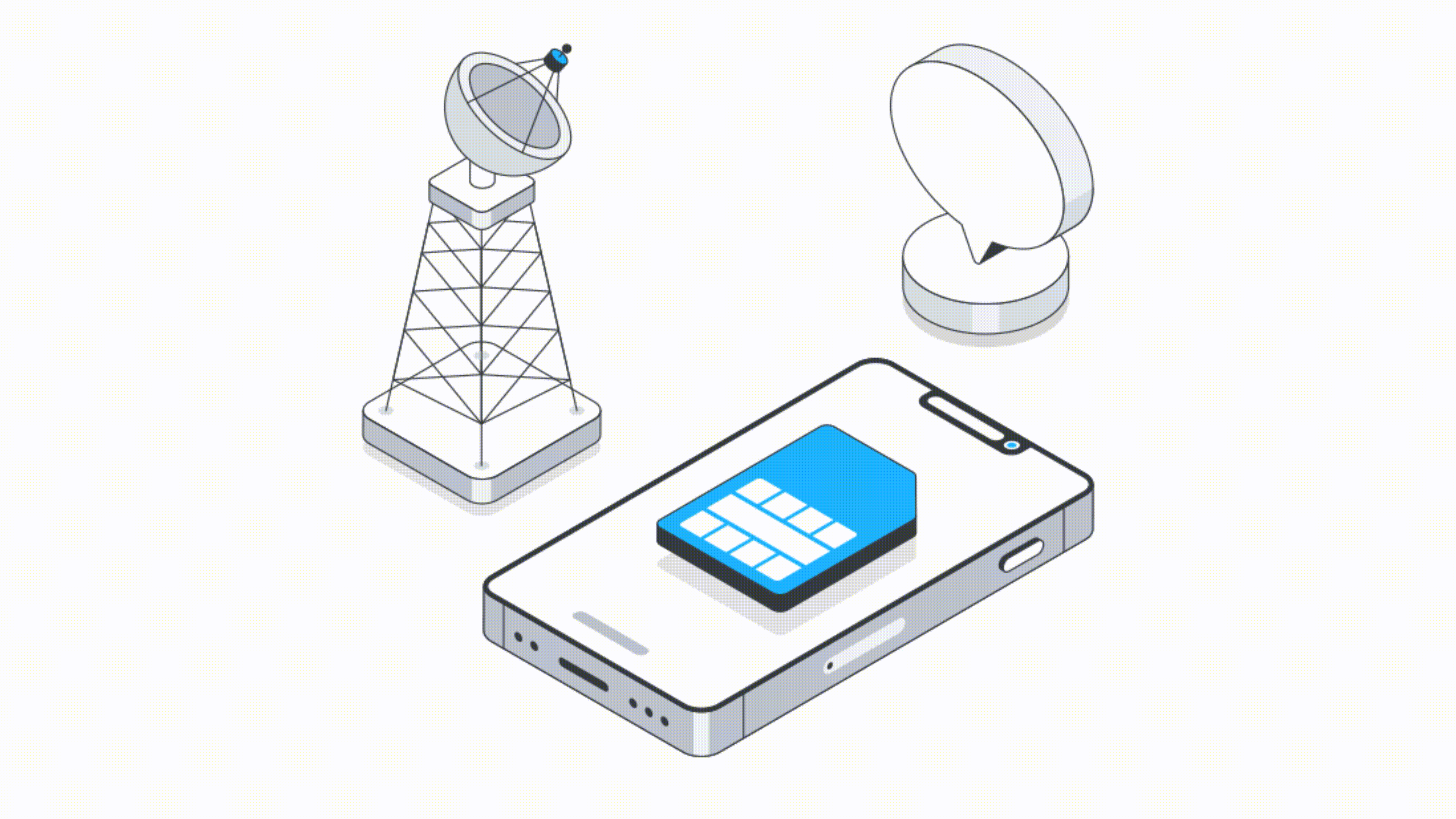 Ilustrasi teknologi eSIM